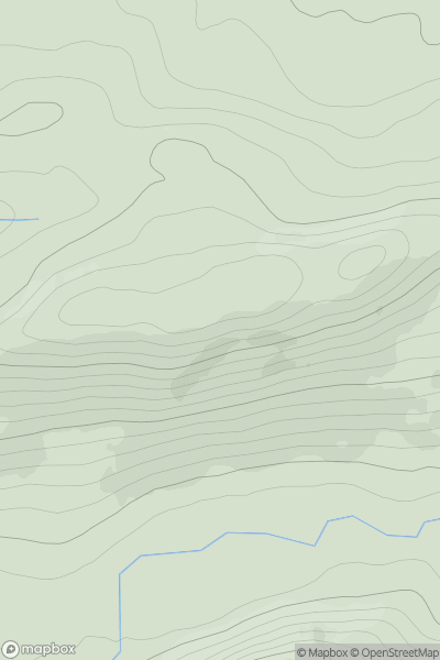 Thumbnail image for Carn an t-Suidhe [Glen Albyn and the Monadh Liath] showing contour plot for surrounding peak